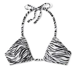 Women's Multiway U-Neck Bralette Bikini Top - Wild Fable™ Black/White Zebra Print -Wild Fable Store GUEST 04395452 722a 4d3b bc1a ced3f2a7697c
