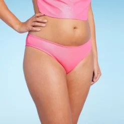 Women's Cheeky Bikini Bottom - Wild Fable™ Pink Shine -Wild Fable Store GUEST 04a79b8e 8672 408f b5d4 283577faf1c6