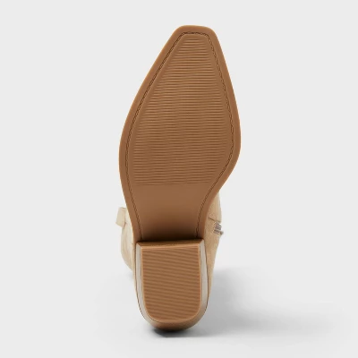 Women’s Kenzie Tall Western Boots With Memory Foam Insole – Wild Fable™ 5 Women’s Kenzie Tall Western Boots With Memory Foam Insole – Wild Fable™ - Image 3