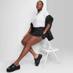 Women's High-Rise Dolphin Shorts - Wild Fable™ -Wild Fable Store GUEST 0c6f722f 3037 46ee 964a e5eb395d9fd8