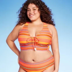 Women's Drawstring Ruched Halter Longline Bikini Top - Wild Fable™ 13 Women's Drawstring Ruched Halter Longline Bikini Top - Wild Fable™ -Wild Fable Store GUEST 0dbf9232 6530 4998 b7fa 1f1b3b113e1b