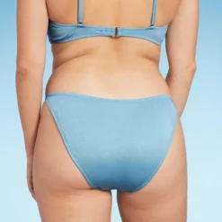 Women's Low-Rise Cheeky High Leg Bikini Bottom - Wild Fable™ Blue Lurex 10 Women's Low-Rise Cheeky High Leg Bikini Bottom - Wild Fable™ Blue Lurex -Wild Fable Store GUEST 0ed30eef 848b 4fd3 b5e9 15868f3387b2