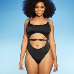 Women's Wrap Cut Out Extra Cheeky One Piece Swimsuit - Wild Fable™ 14 Women's Wrap Cut Out Extra Cheeky One Piece Swimsuit - Wild Fable™ -Wild Fable Store GUEST 0f43e3e9 343c 4a1c 81eb 59d0aa4ec193