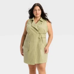 Women's Mini Wrap Dress - Wild Fable™ Olive Green -Wild Fable Store GUEST 1030ad3c e16f 41b3 8094 07180d65a804