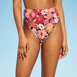 Women's Ribbed High Waist High Leg Cheeky Bikini Bottom - Wild Fable™ -Wild Fable Store GUEST 1182f8eb 1ea3 4e33 aa7a fede230633eb