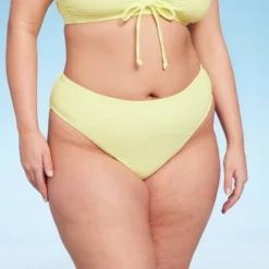 Women's High Leg Cheeky Bikini Bottom - Wild Fable™ Light Yellow 17 Women's High Leg Cheeky Bikini Bottom - Wild Fable™ Light Yellow -Wild Fable Store GUEST 13543ff4 f661 4d2c 985c c80ff984cabb