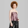 Women's Satin Tube Top - Wild Fable™ -Wild Fable Store GUEST 15235ec7 8921 4c42 944c 84c3572f524f