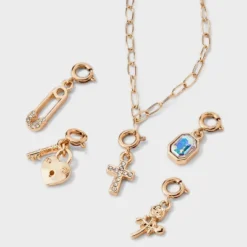Build Your Own Cross And Rose Charm Necklace - Wild Fable™ Gold 9 Build Your Own Cross And Rose Charm Necklace - Wild Fable™ Gold -Wild Fable Store GUEST 17c07112 0fb4 44b3 afad 8fbc118838fb