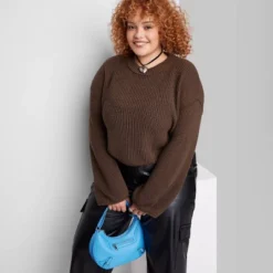 Women's Crewneck Boxy Pullover Sweater - Wild Fable™ -Wild Fable Store GUEST 1801bf84 6cca 4b0b ab68 c294af4ee834