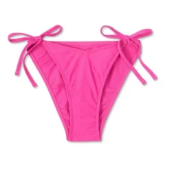 Women's V-Front Side-Tie High Leg Extra Cheeky Bikini Bottom - Wild Fable™ Magenta -Wild Fable Store GUEST 1d5e899f 2cf9 4509 bfc0 6abbe73c1a1a
