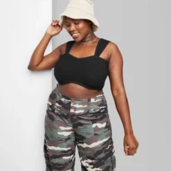 Women's Sweater Tiny Bra Top - Wild Fable™ -Wild Fable Store GUEST 206615fd 1242 45d7 a86b f7791bc415ec