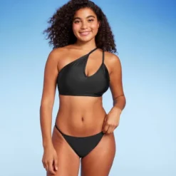 Women's Cut Out One Shoulder Bikini Top - Wild Fable™ -Wild Fable Store GUEST 213ff2f3 1ff9 409f 8928 f15dd1783709
