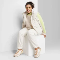 Women's Matte Cropped Puffer Vest - Wild Fable™ -Wild Fable Store GUEST 21d50dbe 6836 4ea4 a513 140f5c41cc0d