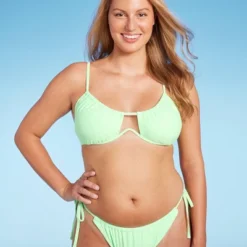 Women's Tunneled Underwire Bikini Top - Wild Fable™ Light Green 11 Women's Tunneled Underwire Bikini Top - Wild Fable™ Light Green -Wild Fable Store GUEST 2492fc7a 40fa 4fe8 a437 605717abc6e9