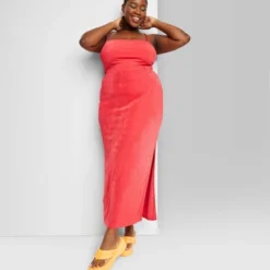 Women's Lace-Up Back Maxi Bodycon Dress - Wild Fable™ -Wild Fable Store GUEST 25d4302b 9a29 4a2e 97c4 3c2f7422060a