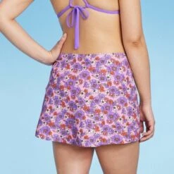 Women's Side-Slit Skirt Swimsuit Cover Up - Wild Fable™ Purple Floral Print 11 Women's Side-Slit Skirt Swimsuit Cover Up - Wild Fable™ Purple Floral Print -Wild Fable Store GUEST 2755fdcf 45d8 48ec a240 08b72495caf2