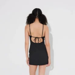 Women's Tie Back Knit Mini Bodycon Dress - Wild Fable™