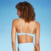 Women's Ribbed Underwire Bralette Bikini Top - Wild Fable™