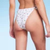 Women's Floral Print Side-Tie Ultra High Leg Adjustable Coverage Bikini Bottom - Wild Fable™ White 1 Women's Floral Print Side-Tie Ultra High Leg Adjustable Coverage Bikini Bottom - Wild Fable™ White -Wild Fable Store GUEST 3742b9d2 e7fa 4b8d ba0d 6882aa52550d
