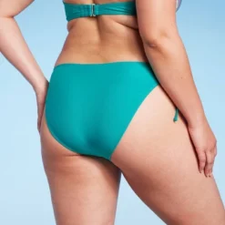 Women's Side-Tie Cheeky Bikini Bottom - Wild Fable™ Green -Wild Fable Store GUEST 3938ae2e d0e8 40bc 812e 6e46fc332721