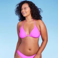 Women's Slider Triangle Bikini Top - Wild Fable™ -Wild Fable Store GUEST 3e396b8e 9f93 40cb 901c 419e5024a401