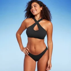 Women's Cross Front Pucker Textured Halter Bikini Top - Wild Fable™ 17 Women's Cross Front Pucker Textured Halter Bikini Top - Wild Fable™ -Wild Fable Store GUEST 3ef4f3f7 12f3 4a58 b1a7 b323df1fceb4