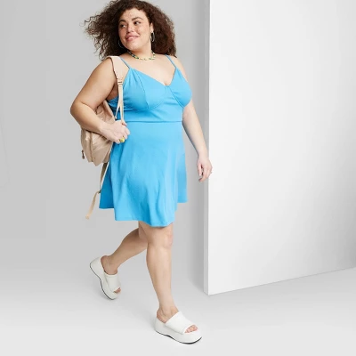 Women's Mini Knit Skater Dress - Wild Fable™ 6 Women's Mini Knit Skater Dress - Wild Fable™ - Image 4