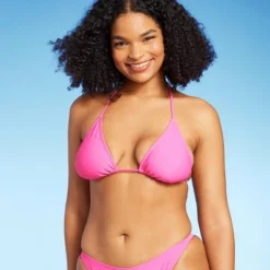 Women's Thin Strap Triangle Bikini Top - Wild Fable™ -Wild Fable Store GUEST 44a3ee2f 1507 45b1 8ba2 27251ffa3c8e