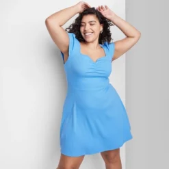 Women's Cap Short Sleeve Fit & Flare Knit Skater Dress - Wild Fable™ -Wild Fable Store GUEST 44d33e38 594f 4067 8438 50dd5f3eb292