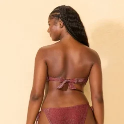 Women's Center Front Oval Ring Sparkle Bandeau Bikini Top - Wild Fable™ Burnt Burgundy 10 Women's Center Front Oval Ring Sparkle Bandeau Bikini Top - Wild Fable™ Burnt Burgundy -Wild Fable Store GUEST 452ca785 03e9 4be6 b96b bf7f66dd4a67