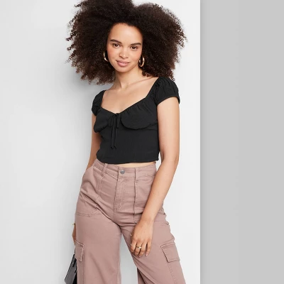 Women's Cap Sleeve Sweetheart Top - Wild Fable™ 7 Women's Cap Sleeve Sweetheart Top - Wild Fable™ - Image 5