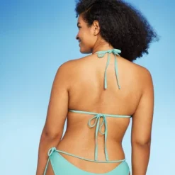 Women's Beaded Strap Triangle Bikini Top - Wild Fable™ -Wild Fable Store GUEST 47354293 7cc9 4a9c 8918 02ad425440be