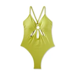 Women's Ring Front Cut Out One Piece Swimsuit - Wild Fable™ Green 11 Women's Ring Front Cut Out One Piece Swimsuit - Wild Fable™ Green -Wild Fable Store GUEST 4769e5c8 178f 4a82 9bd1 80f8cdd2413b