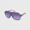 Women's Milky Plastic Oversized Shield Sunglasses - Wild Fable™ Purple 2 Women's Milky Plastic Oversized Shield Sunglasses - Wild Fable™ Purple -Wild Fable Store GUEST 51521dbb 834b 4844 b7e6 4d96111d2ee7