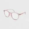 Women's Crystal Plastic Round Blue Light Filtering Glasses - Wild Fable™ Pink 2 Women's Crystal Plastic Round Blue Light Filtering Glasses - Wild Fable™ Pink -Wild Fable Store GUEST 5501815b 5f9e 4552 a26d 6f9f2b6a0a36