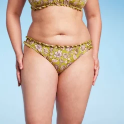 Women's Ruffle Detail High Leg Cheeky Bikini Bottom - Wild Fable™ -Wild Fable Store GUEST 559d0cf4 5e75 454c a4ff 7509cd9d2a84