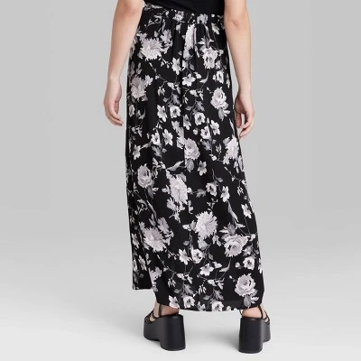 Women's Button-Front Printed Midi Skirt - Wild Fable™ 4 Women's Button-Front Printed Midi Skirt - Wild Fable™ - Image 2