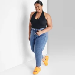 Women's Super-High Rise Curvy Tapered Jeans - Wild Fable™ Medium Wash 9 Women's Super-High Rise Curvy Tapered Jeans - Wild Fable™ Medium Wash -Wild Fable Store GUEST 56b8321e c1d8 42e8 adde bf5929706334