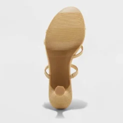 Women's Brodie Strappy Raffia Charm Heels - Wild Fable™ Tan -Wild Fable Store GUEST 58b005de 2661 483f 9444 180b96b30a81