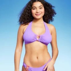 Women's Heart Detail Bralette Bikini Top - Wild Fable™ Purple 17 Women's Heart Detail Bralette Bikini Top - Wild Fable™ Purple -Wild Fable Store GUEST 59dfe074 420f 4431 a123 9ca32f64b8e8