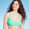 Women's Pucker Textured Bralette Bikini Top - Wild Fable™ Sea Green -Wild Fable Store GUEST 5ae016de 2e3e 4af3 90fd b4a4b1377ff9