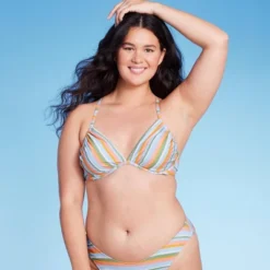 Women's Underwire Bikini Top - Wild Fable™ Multi Lurex Striped -Wild Fable Store GUEST 5fa61f57 c216 438b 84c4 9bb5b1f6bec5