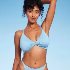 Women's Twist-Front Bralette Bikini Top - Wild Fable™ Blue Lurex 13 Women's Twist-Front Bralette Bikini Top - Wild Fable™ Blue Lurex -Wild Fable Store GUEST 6331c92a ccd0 4b56 9552 d53f42c0a081