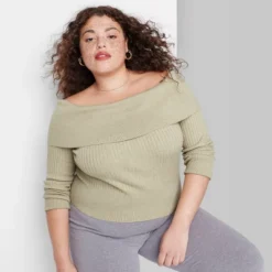 Women's Fitted Off The Shoulder Sweater Top - Wild Fable™ 13 Women's Fitted Off The Shoulder Sweater Top - Wild Fable™ -Wild Fable Store GUEST 6620f07f aa1c 4441 991c c94509ff7647