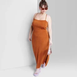 Women's Lace-Up Back Maxi Bodycon Dress - Wild Fable™ -Wild Fable Store GUEST 6734f3e3 b877 49a3 8927 616f7e765a9a