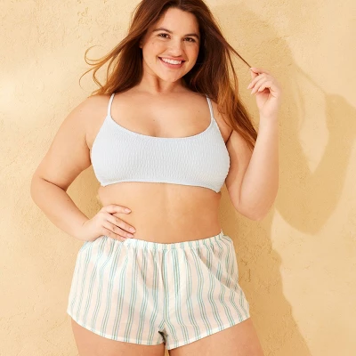 Women's Pull-On Cover Up Shorts - Wild Fable™ Cream 5 Women's Pull-On Cover Up Shorts - Wild Fable™ Cream - Image 3