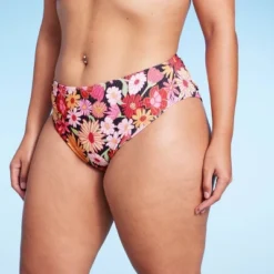 Women's Ribbed High Waist High Leg Cheeky Bikini Bottom - Wild Fable™ -Wild Fable Store GUEST 68c059a9 9cc2 4cb4 ab16 70762d388920