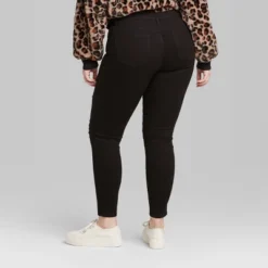 Women's Super-High Rise Distressed Skinny Jeans - Wild Fable™ Black -Wild Fable Store GUEST 6a0180dc d915 4d32 901e 1d4bf16b8dc5
