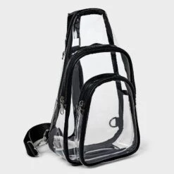 Flap Sling Crossbody Bag - Wild Fable™ Clear: Lightweight TPU Handbag With Adjustable Strap, Zip Closure, 26" Max Length -Wild Fable Store GUEST 6a3727c2 ba31 4a9c a332 0fa8a44b7555