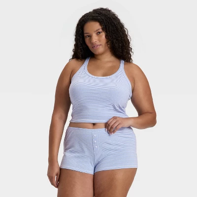 Women's Jersey Tank Top And Shorts Pajama Set - Wild Fable™ 5 Women's Jersey Tank Top And Shorts Pajama Set - Wild Fable™ - Image 3